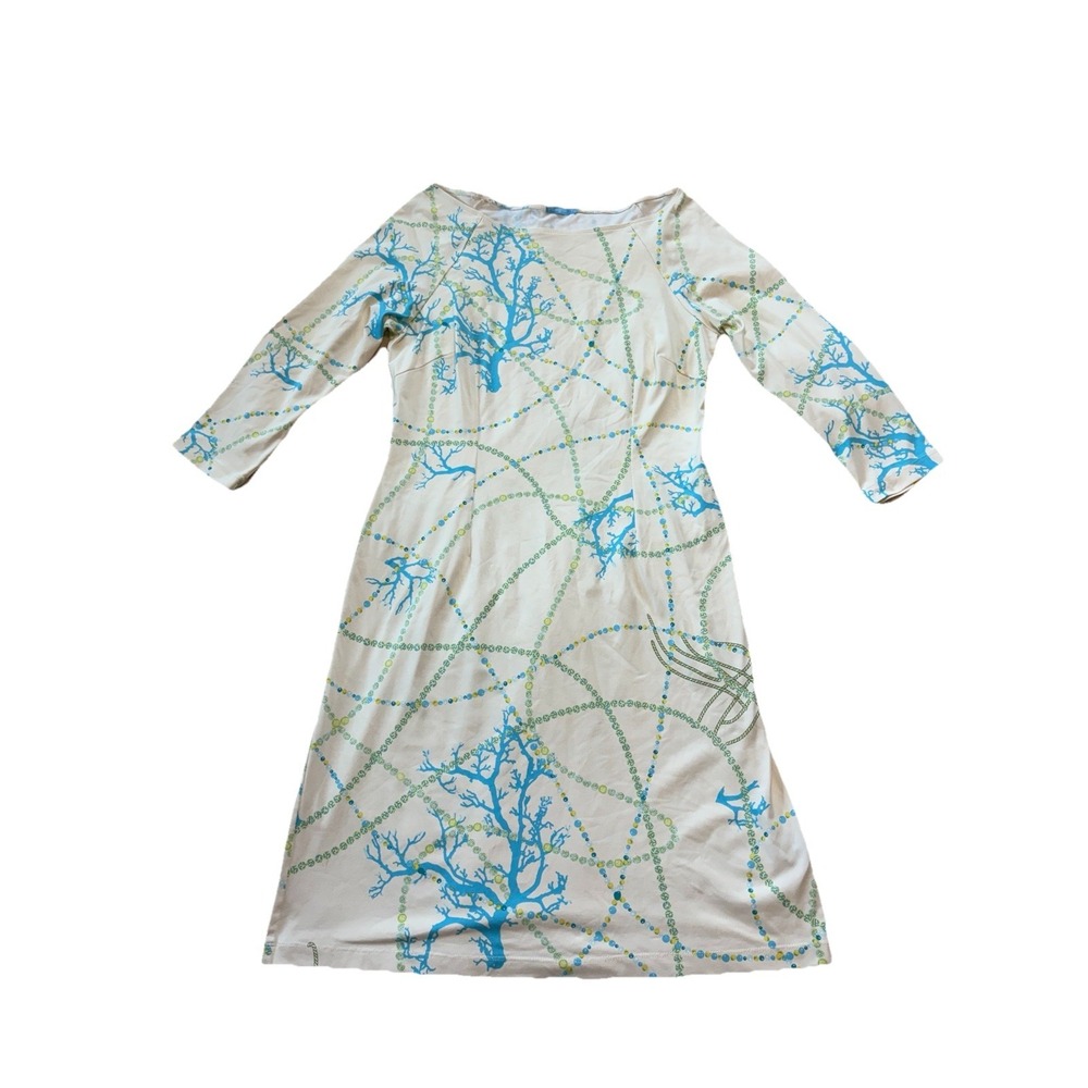 J. McLaughlin Dress Size XS Catalina‎ Cloth Resort Nautical Coastal Beach Preppy